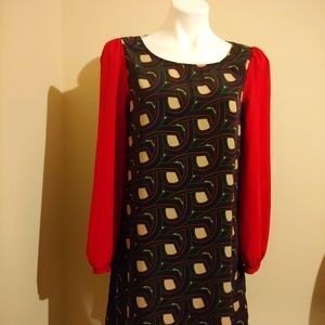 🔴 Long sleeve backless dress